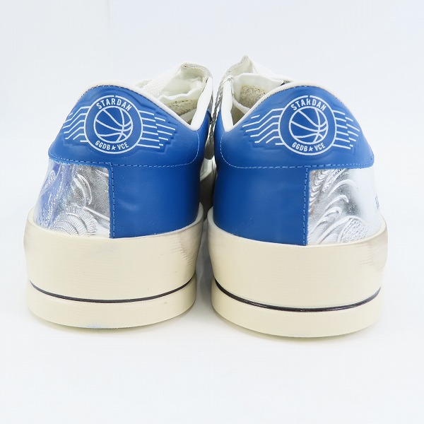実際に弊社で買取させて頂いた【未使用】GOLDEN GOOSE/ゴールデングース STARDAN SILVER PRINTED スニーカー/42の画像 1枚目