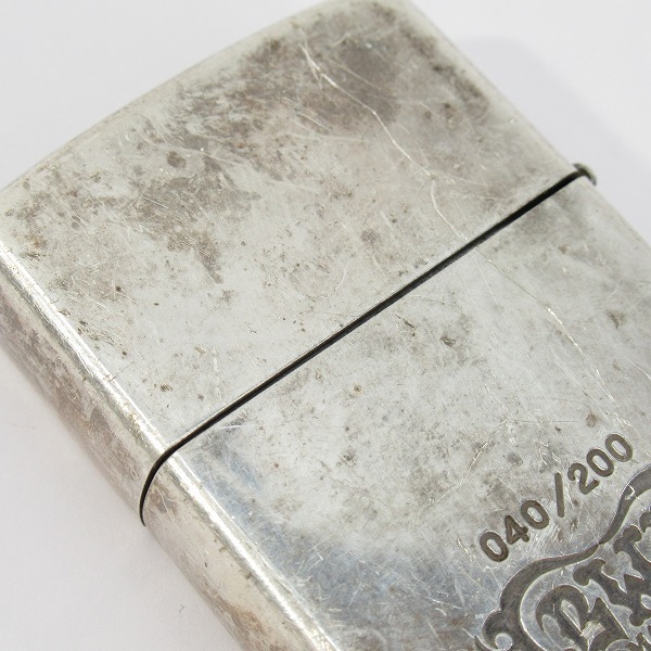実際に弊社で買取させて頂いたZIPPO/ジッポ― BWL/ビルウォールレザー Limited Edition/リミテッドエディション/限定 ロゴ/2008年製の画像 7枚目