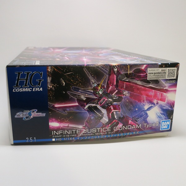 実際に弊社で買取させて頂いた【未組立】BANDAI/バンダイ HG 1/144 機動戦士ガンダムSEED FREEDOM インフィニットジャスティスガンダム弐式の画像 8枚目