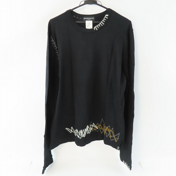 実際に弊社で買取させて頂いたmastermind JAPAN/マスターマインドジャパン バックベロアスカル/ステッチデザイン カットソー MP-TS50-015/XL