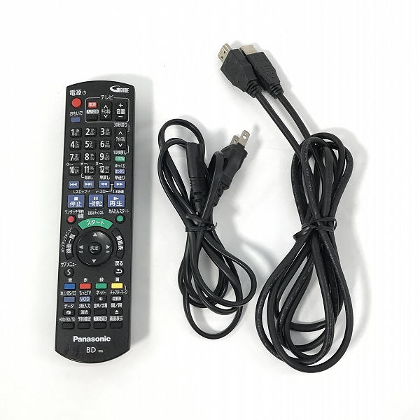 実際に弊社で買取させて頂いたPanasonic/パナソニック DMR-SW2000 ブルーレイディスク/DVD レコーダー/プレーヤー 簡易動作確認済みの画像 9枚目