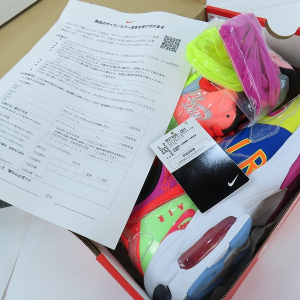 実際に弊社で買取させて頂いた【未使用】NIKE×atmos/ナイキ×アトモス AIR MAX2 LIGHT QS/エアマックス2 ライト BV7406-001/28.0の画像 8枚目