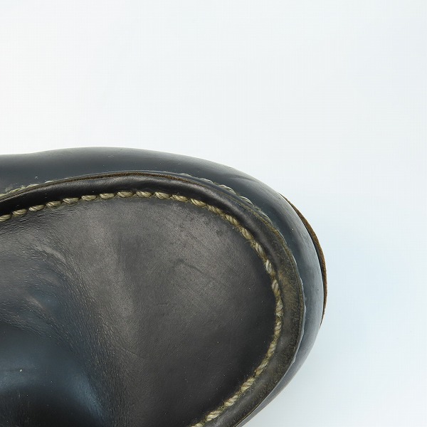 実際に弊社で買取させて頂いたRED WING/レッドウィング 羽タグ アイリッシュセッター モックトゥ レザー ブーツ/10EEの画像 8枚目