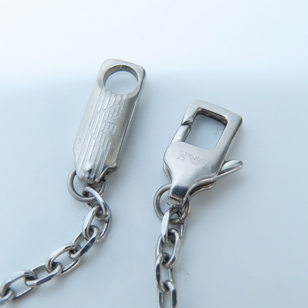 実際に弊社で買取させて頂いたEMPORIO ARMANI/エンポリオアルマーニ ドックタグ ネックレス EGS2600040の画像 5枚目