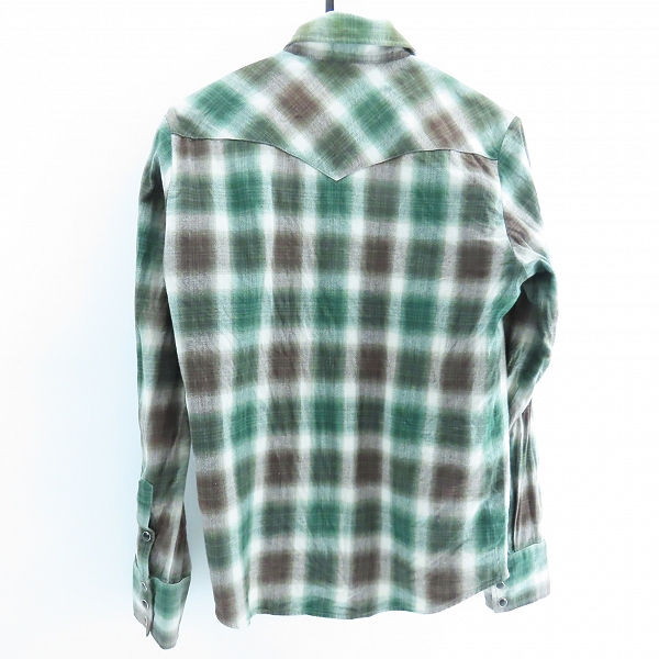 実際に弊社で買取させて頂いたRUDE GALLERY/ルードギャラリー チェック シャツ/2の画像 1枚目