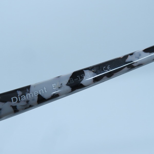 実際に弊社で買取させて頂いたLess than human/レスザンヒューマン diament メガネフレーム/アイウェアの画像 5枚目