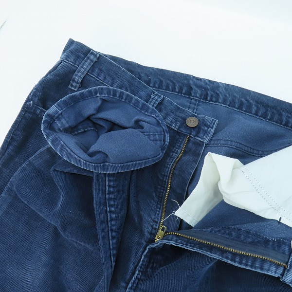 実際に弊社で買取させて頂いたLevis/リーバイス 90s ヴィンテージ 刻印698 白タブ コーデュロイパンツ 519-1517 W34 L30の画像 2枚目