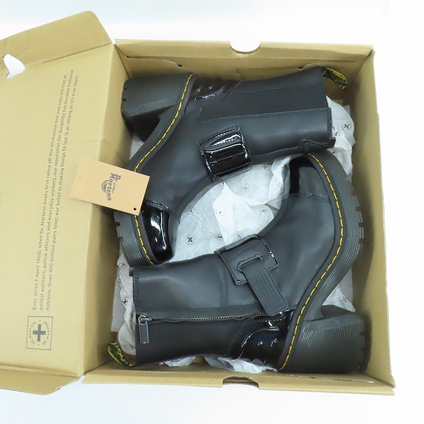 実際に弊社で買取させて頂いたDr.Martens/ドクターマーチン Gaya Chelsea/ガヤ チェルシーブーツ/サイドゴアヒールブーツ UK6の画像 8枚目