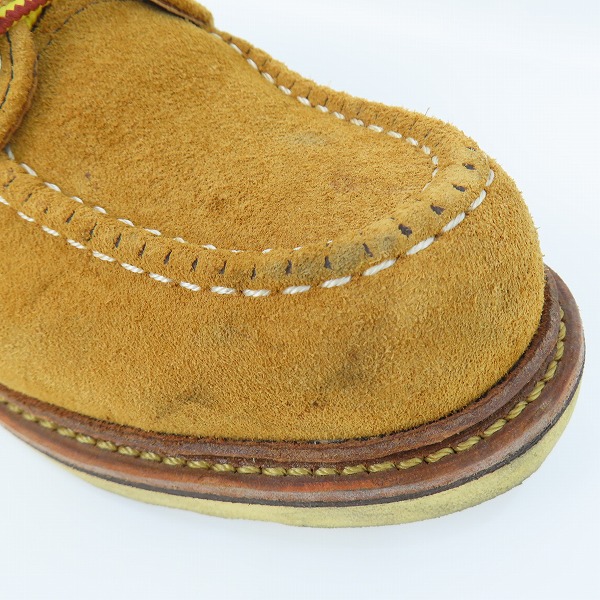 実際に弊社で買取させて頂いたRED WING/レッドウィング  スウェード オックスフォード ブーツ 8105/7Dの画像 6枚目