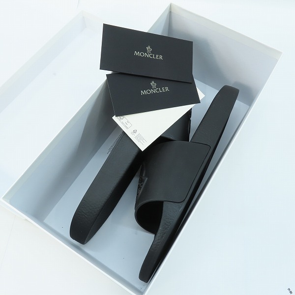 実際に弊社で買取させて頂いたMONCLER/モンクレール 23SS BASILE/バジーレ シャワーサンダル 4C00040 M2999/45の画像 8枚目