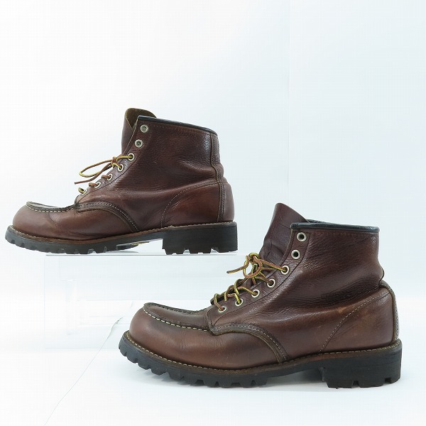 実際に弊社で買取させて頂いたRED WING/レッドウィング MOC TOE BOOTS/モックトゥ ブーツ 8146/US9の画像 3枚目