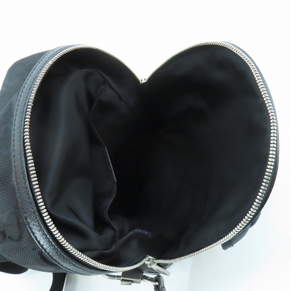 実際に弊社で買取させて頂いたGUCCI/グッチ オフザグリッド ナイロン×レザー バックパック/リュック 658631の画像 3枚目