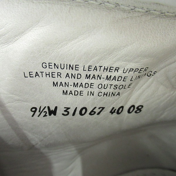 実際に弊社で買取させて頂いたTimberland/ティンバーランド レースアップブーツ 31067/9.5Wの画像 5枚目