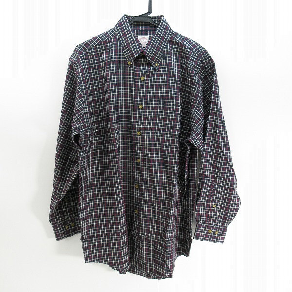 実際に弊社で買取させて頂いたBrooks brothers/ブルックスブラザーズ チェック柄 長袖シャツ/M