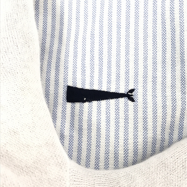 実際に弊社で買取させて頂いたDESCENDANT/ディセンダント ストライプ長袖シャツ/1の画像 6枚目