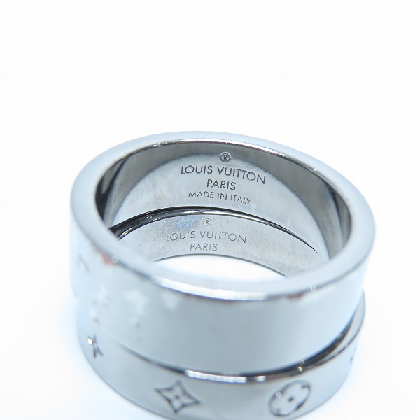 実際に弊社で買取させて頂いたLOUIS VUITTON/ルイヴィトン バーグ ユーアンドミー リング 2連 指輪 M00318/18.5-19.5号の画像 6枚目