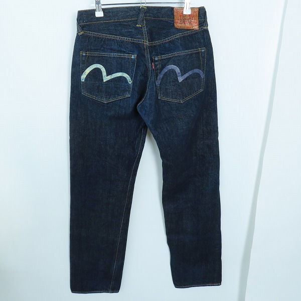 実際に弊社で買取させて頂いたEVISU/エヴィス Lot.2000 No.1 SPECIAL カモメペイント デニムパンツ/34×35の画像 1枚目