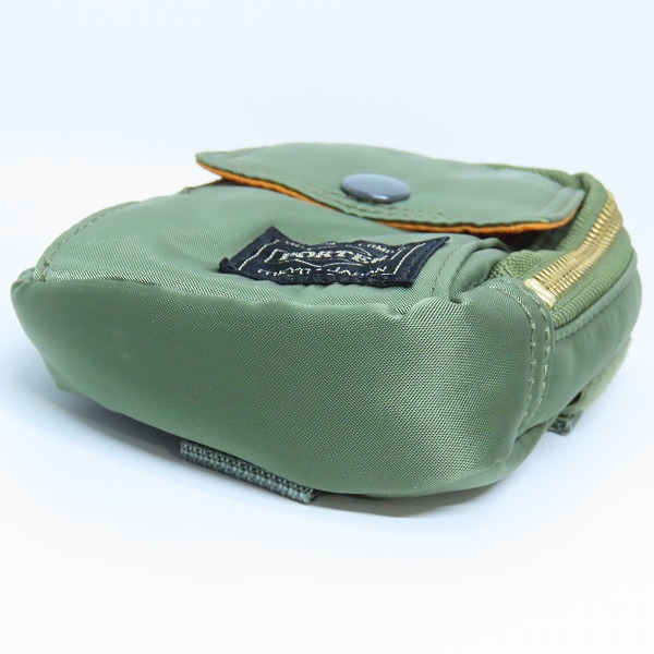 実際に弊社で買取させて頂いた(6)PORTER/ポーター TANKER/タンカー ポーチ カーキの画像 2枚目