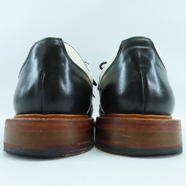 実際に弊社で買取させて頂いたFLAT HEAD/フラットヘッド RJB L103 FLAT LOW/フラットロー レザーシューズ/8.5の画像 1枚目