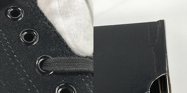 実際に弊社で買取させて頂いた【未使用】UNITED ARROWS×CONVERSE/ユナイテッドアローズ×コンバース ALL STAR OX/UA スニーカー ICJ505/27 の画像 7枚目