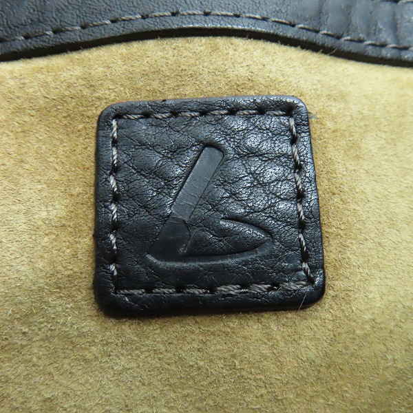 実際に弊社で買取させて頂いた土屋鞄製造所/ツチヤカバン 名古屋10周年記念 ミディアムショルダーバッグ ZY6830BKの画像 4枚目