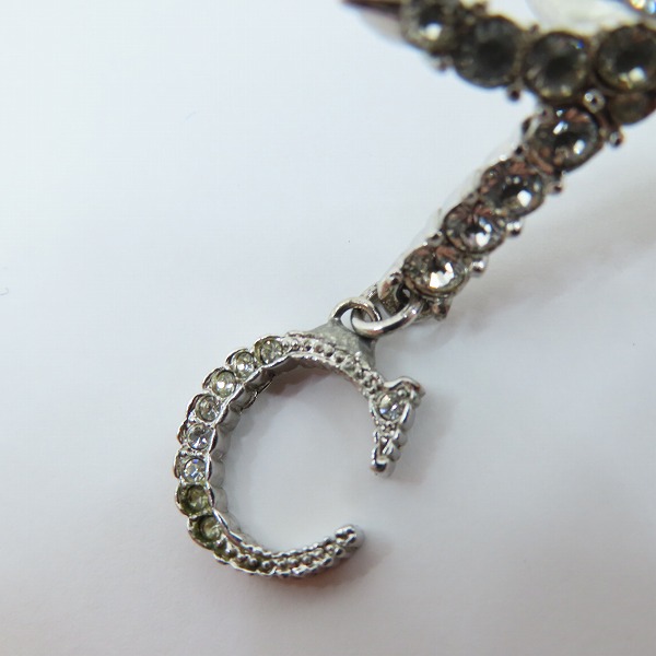 実際に弊社で買取させて頂いたChristian Dior/クリスチャンディオール フリーリング リボン ラインストーン　の画像 6枚目