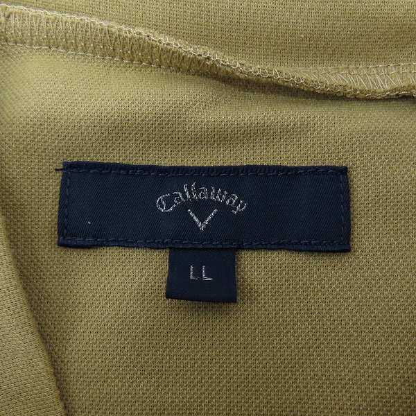 実際に弊社で買取させて頂いたCallaway/キャロウェイ 長袖 モックネックシャツ C23233104/LLの画像 2枚目