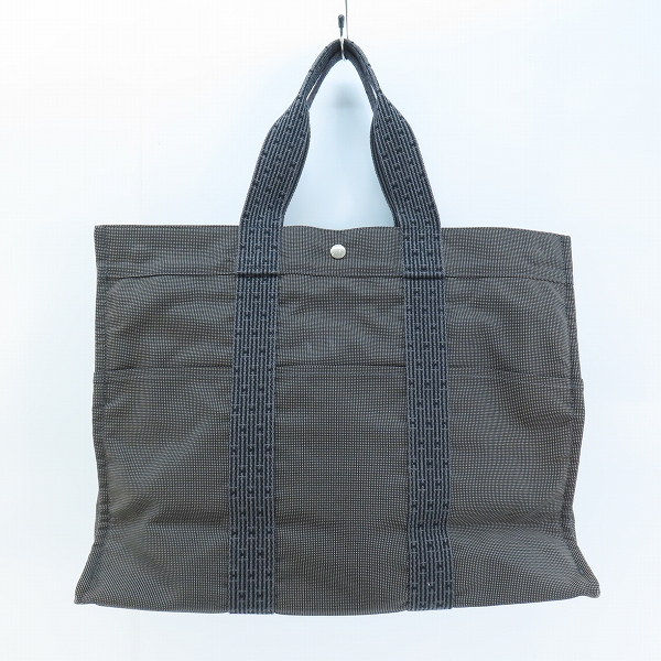 実際に弊社で買取させて頂いたHERMES/エルメス エールライントートGN バッグの画像 1枚目