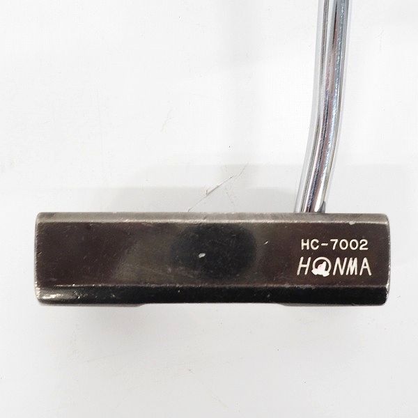 実際に弊社で買取させて頂いたHiro Honma/ヒロ ホンマ CAVE PUTTER HC-7002 パター 33.625インチの画像 2枚目