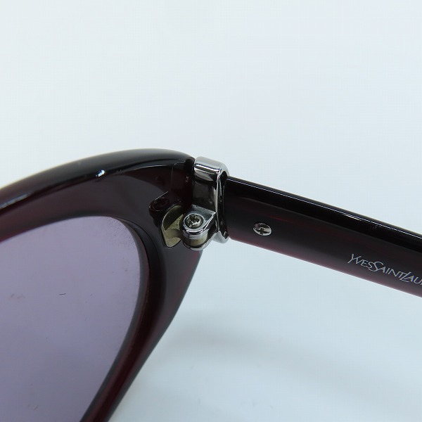 実際に弊社で買取させて頂いたYVES SAINT LAURENT/イブサンローラン サングラス/アイウェア 31-0026の画像 4枚目