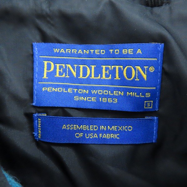 実際に弊社で買取させて頂いたPENDLETON/ペンドルトン ジャケット ネイティブ柄 ウール ジャケット/Sの画像 2枚目