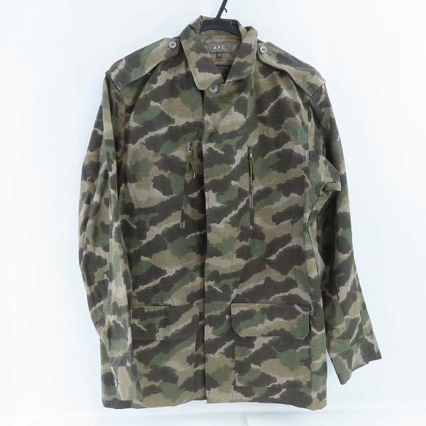 実際に弊社で買取させて頂いたA.P.C./アーペーセー カモフラ ジャケット 1