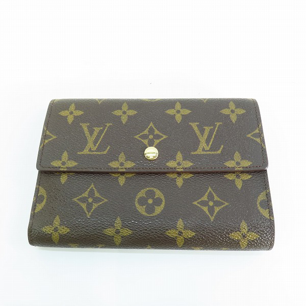 実際に弊社で買取させて頂いたLOUIS VUITTON/ルイ ヴィトン モノグラム ポルトトレゾール エテュイ パピエ 三つ折り財布 M61202