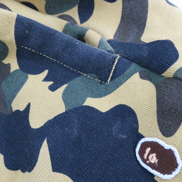 実際に弊社で買取させて頂いたA BATHING APE/アベイシングエイプ 6-Pocket Sweatshort/スウェットショーツ 001spk301308m/Sの画像 8枚目