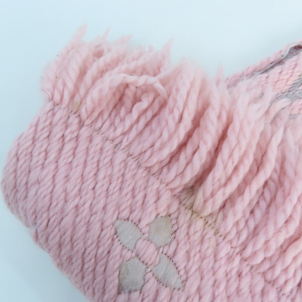 実際に弊社で買取させて頂いたLOUIS VUITTON/ルイヴィトン LV エシャルプ・ロゴマニア マフラー M73057の画像 5枚目