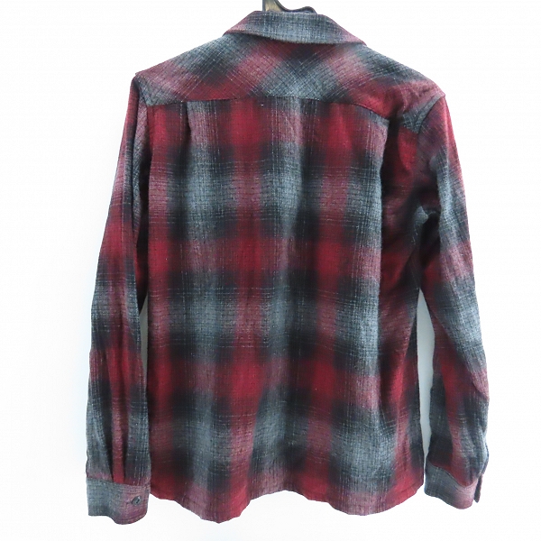 実際に弊社で買取させて頂いたRUDE GALLERY/ルードギャラリー オープンカラーチェックシャツ/2の画像 1枚目