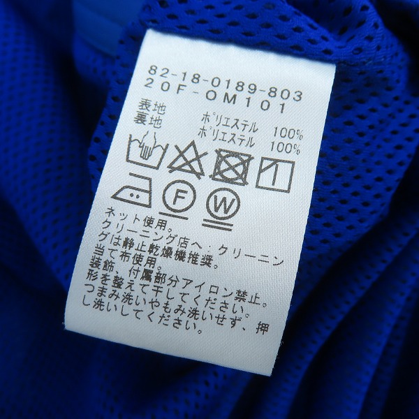 実際に弊社で買取させて頂いた【未使用】BEAMS GOLF/ビームスゴルフ ORANGE LABEL/ジャケット 82-18-0189-803/Mの画像 5枚目