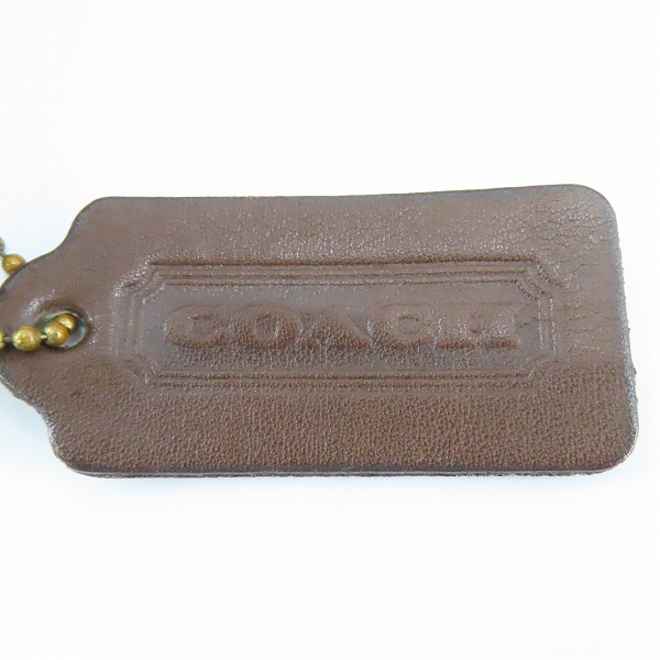 実際に弊社で買取させて頂いたCOACH/コーチ オールドコーチ レザーショルダーバッグ 9085の画像 6枚目