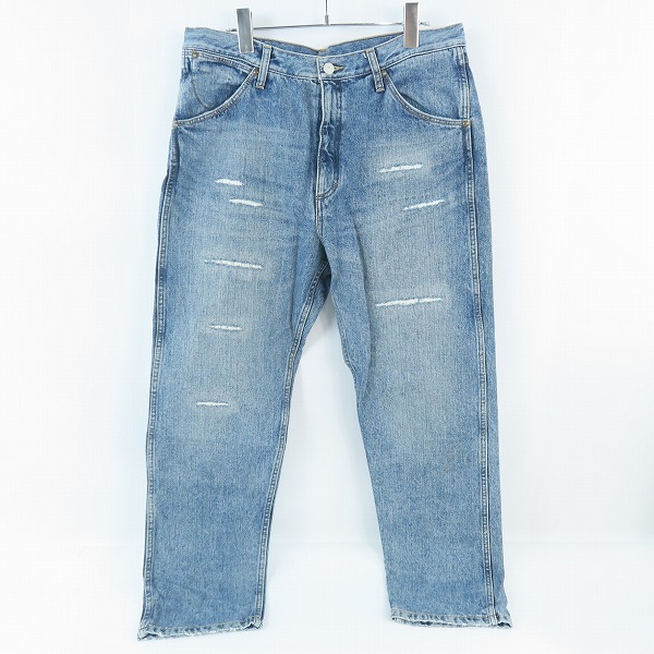 実際に弊社で買取させて頂いたBEAMS/ビームス ダメージデニム ストレートパンツ 11-21-1175-791/L