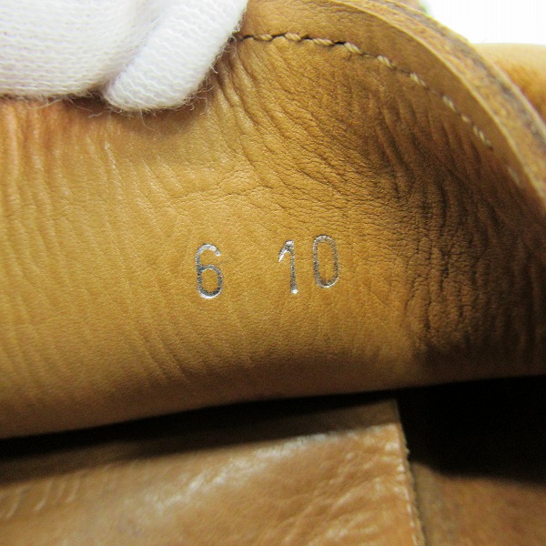 実際に弊社で買取させて頂いた【観賞用】OFFICINE CREATIVE/オフィチーネ クリエイティブ シューズ ブラウン/10の画像 5枚目