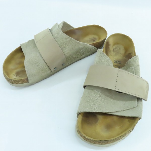実際に弊社で買取させて頂いたBIRKENSTOCK/ビルケンシュトック スエード レザーサンダル/26.5