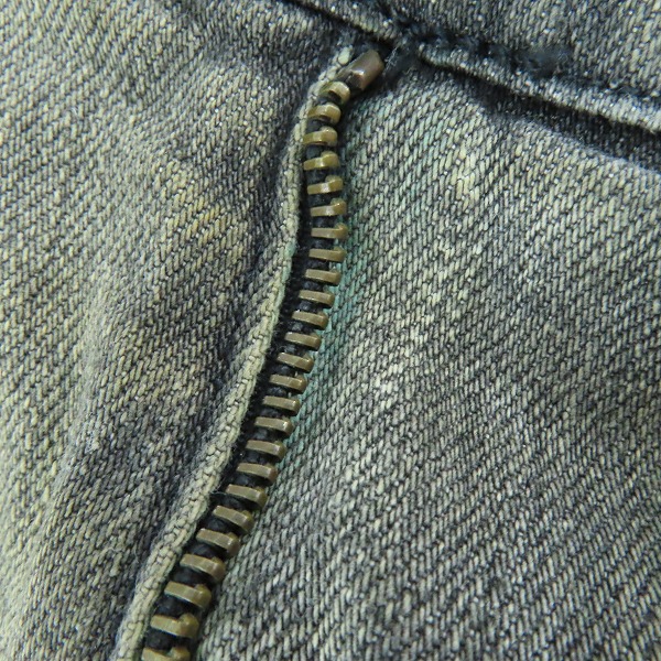 実際に弊社で買取させて頂いたSAINT LAURENT/サンローラン  D02 M/SK-LW デニムパンツ 390001 Y8811の画像 6枚目