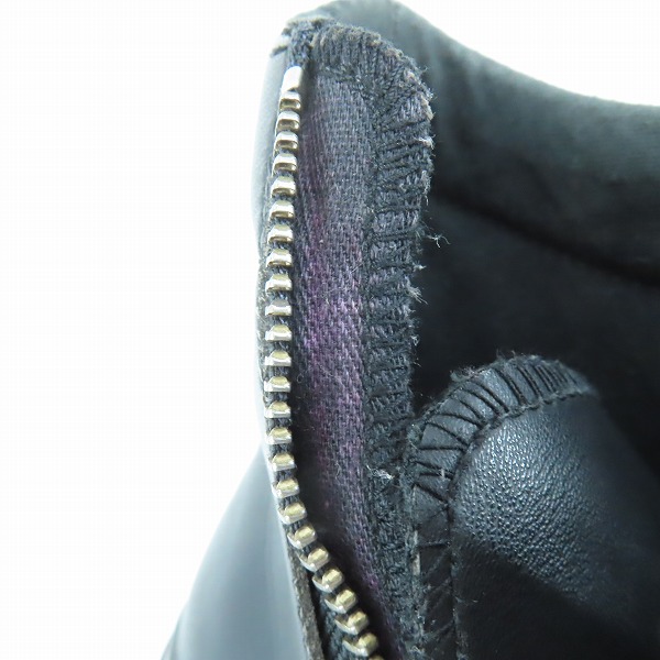 実際に弊社で買取させて頂いたCONVERSE/コンバース ALL STAR/オールスター FF-BOOTS Z TR SHIN-HI レザー サイドジップ スニーカー 1CK352/27の画像 8枚目