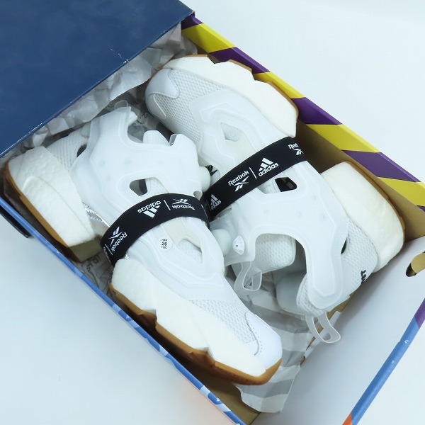 実際に弊社で買取させて頂いたadidas×Reebok/アディダス×リーボック INSTAPUMP FURY BOOST/インスタポンプフューリー ブースト FU9238/28の画像 7枚目