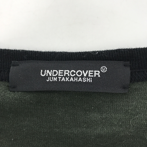 実際に弊社で買取させて頂いたUNDERCOVER/アンダーカバー 23SS トリムLS TEE VACANT WORLD PATCH/ロングスリーブTシャツ UC1C4810/3の画像 2枚目