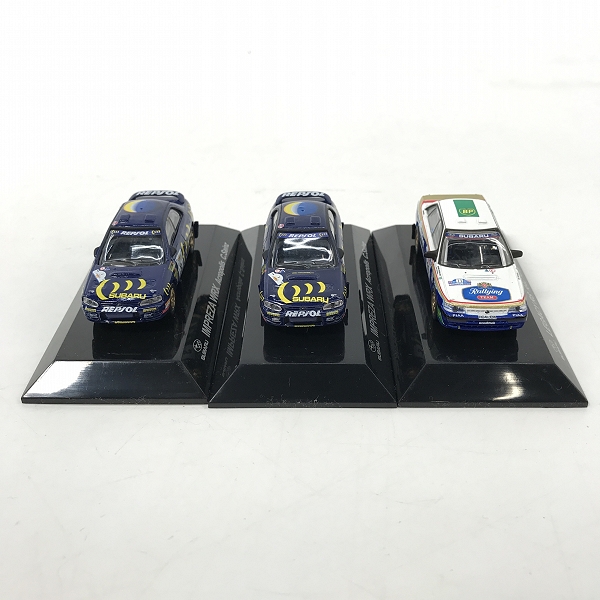 実際に弊社で買取させて頂いたRALLY CAR COLLECTION/ラリーカーコレクション ss.4 subaru/スバル IMPREZA WRX/インプレッサ LEGACY RS/レガシィ 3点セットの画像 2枚目