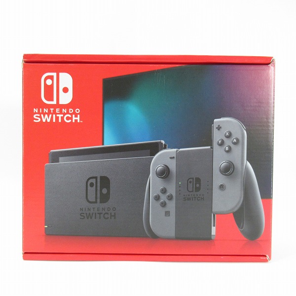 実際に弊社で買取させて頂いた任天堂 Nintendo Switch/ニンテンドースイッチ 本体 Joy-Con グレー HAD-S-KAAAH 【簡易動作確認済】