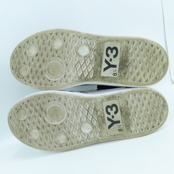 実際に弊社で買取させて頂いたY-3/ワイスリー adidas×yohji yamamoto KASABARU/カサバル ハイカットスニーカー F99800/27の画像 2枚目
