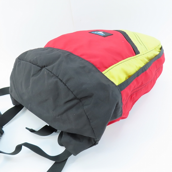実際に弊社で買取させて頂いた【難有】GREGORY/グレゴリー 青タグ/90S/ヴィンテージ/ビンテージ カラーブロック デイパック/リュックサック Mの画像 2枚目