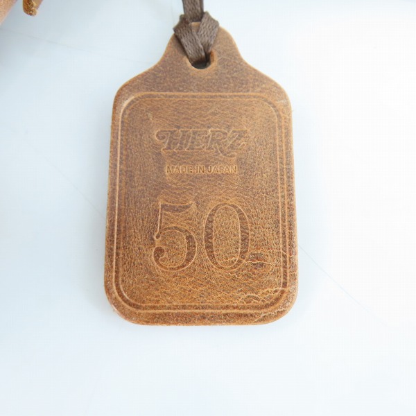 実際に弊社で買取させて頂いたHERTZ/ヘルツ ショルダーポーチ/バッグ ブラウンの画像 5枚目